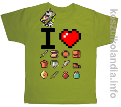 I love old games Treasures - koszulka dziecięca -11
