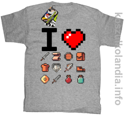 I love old games Treasures - koszulka dziecięca -12