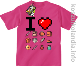 I love old games Treasures - koszulka dziecięca -14