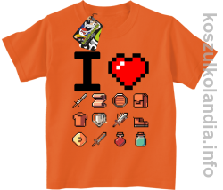 I love old games Treasures - koszulka dziecięca -16