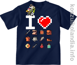 I love old games Treasures - koszulka dziecięca -3