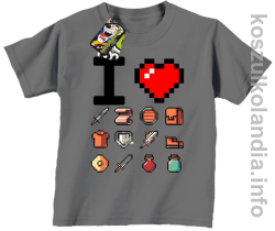 I love old games Treasures - koszulka dziecięca -5