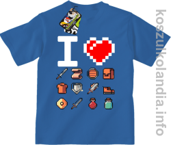 I love old games Treasures - koszulka dziecięca -7