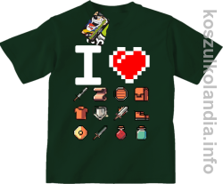 I love old games Treasures - koszulka dziecięca -9