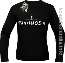 Perfekcyjny PAN CHAOSU - Longsleeve męski - czarny