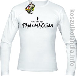 Perfekcyjny PAN CHAOSU - Longsleeve męski - biały