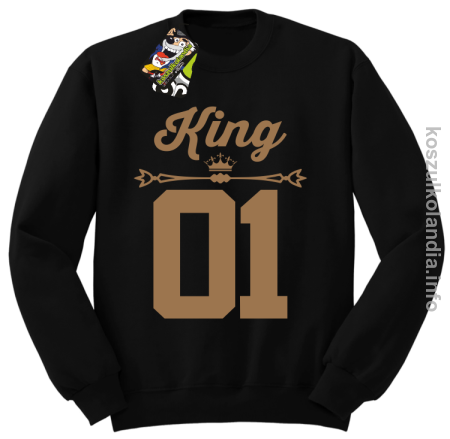 KING 01 Sport Style Valentine - bluza bez kaptura