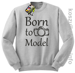 Born to model - Longsleeve - bluza z nadrukiem bez kaptura - melanż