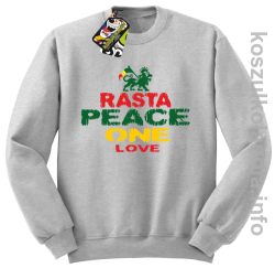 Rasta Peace ONE LOVE - bluza bez kaptura - melanż