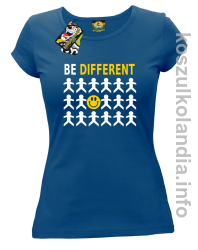 Be Different - koszulki damskie - niebieska