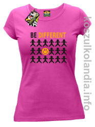 Be Different - koszulki damskie - fuksja