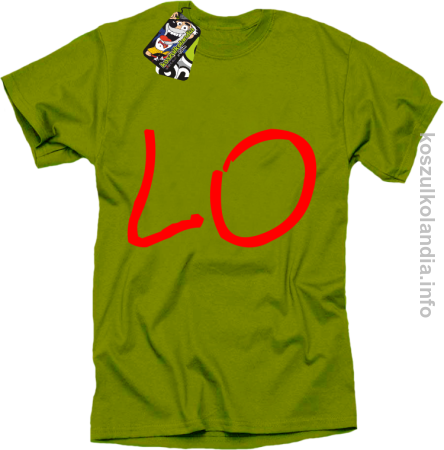 LO Część 1 LOVE Walentynki - koszulka męska