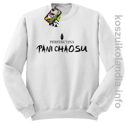 Perfekcyjna PANI CHAOSU - bluza bez kaptura - biała