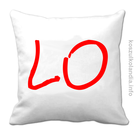 LO Część 1 LOVE Walentynki - poduszka