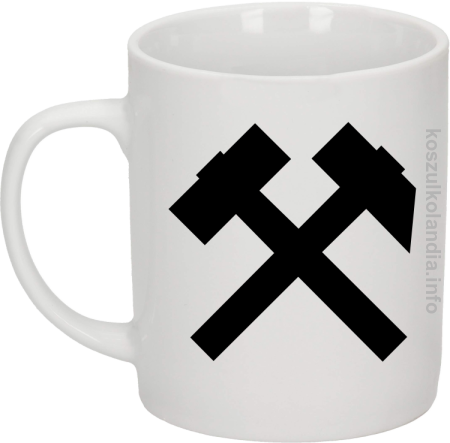 Symbol Pyrlik i Żelazko - Kubek ceramiczny 