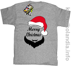 Merry Christmas Barber - Koszulka dziecięca melanż 