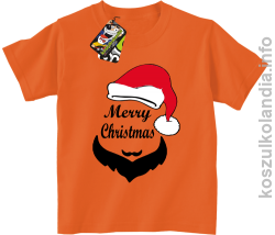 Merry Christmas Barber - Koszulka dziecięca pomarańcz 