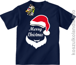 Merry Christmas Barber - Koszulka dziecięca granat