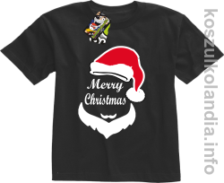Merry Christmas Barber - Koszulka dziecięca czarna 