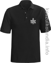 Z zawodu Górnik z wyboru TATA - Koszulka męska Polo czarna 