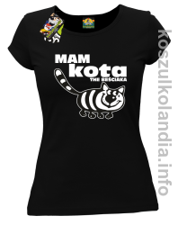 Mam kota the beściaka - koszulka damska - czarna