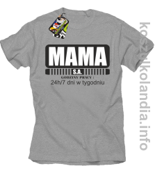 MAMA S.A.  24h/7 dni w tygodniu - koszulka Standard - melanż