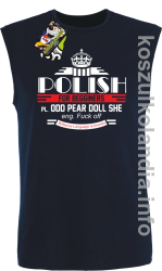 Polish for begginers Odd Pear Doll She - Bezrękawnik męski granat