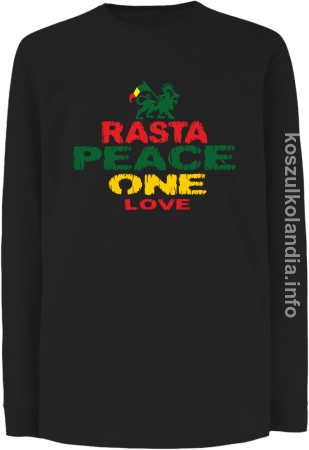 Rasta Peace ONE LOVE - Longsleeve dziecięcy