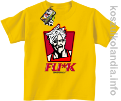 Fuck Co to było ala KFC Parody - koszulka dziecięca 8