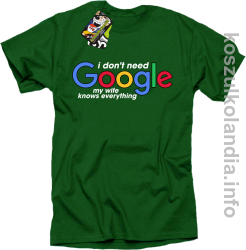 I dont need Google My wife knows everything butelkowa