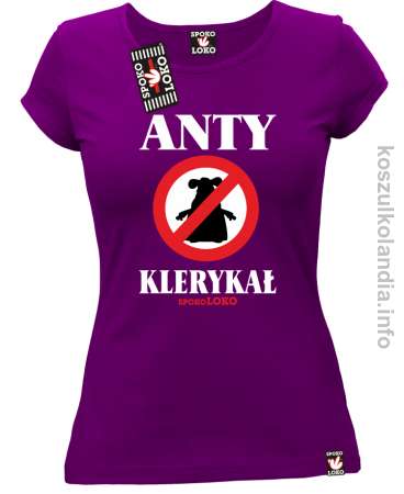 Anty Klerykał - koszulka damska