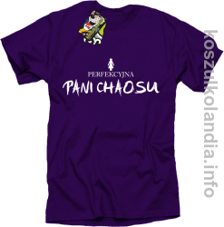 Perfekcyjna PANI CHAOSU - koszulka standard - fioletowa