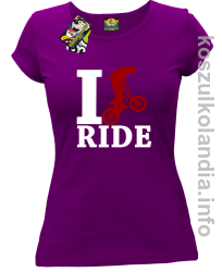 I love RIDE fioletowy