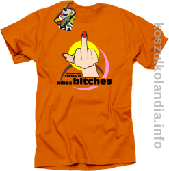 International Symbol of Adios Bitches - Koszulka męska pomarańcz 