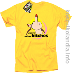 International Symbol of Adios Bitches - Koszulka męska żółta 