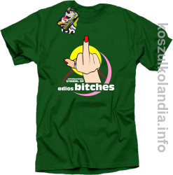 International Symbol of Adios Bitches - Koszulka męska zielona 