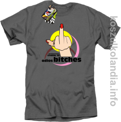 International Symbol of Adios Bitches - Koszulka męska szara 