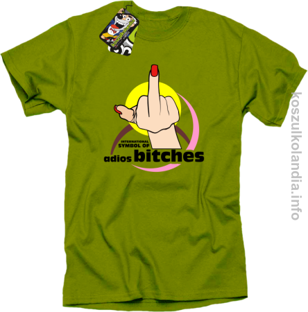 International Symbol of Adios Bitches - Koszulka męska