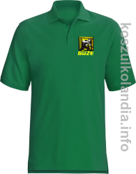 Fedrujący górnik Szczęść Boże - Koszulka męska Polo zielona 