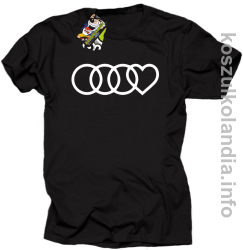 Audi LOVE czarny