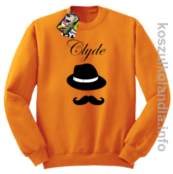 Clyde Retro - bluza bez kaptura - pomarańczowa