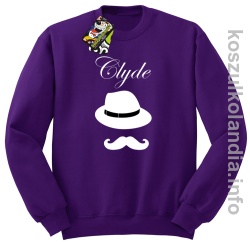 Clyde Retro - bluza bez kaptura - fioletowa