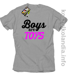Boys are Toys - Koszulka męska melanż 