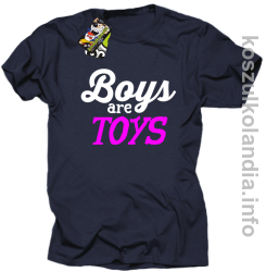 Boys are Toys - Koszulka męska granat