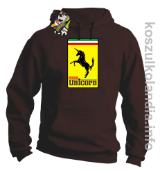 Unicorn Italia Parody Ferrari - bluza męska z kapturem 11
