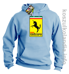 Unicorn Italia Parody Ferrari - bluza męska z kapturem 12