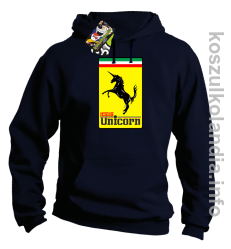 Unicorn Italia Parody Ferrari - bluza męska z kapturem 13