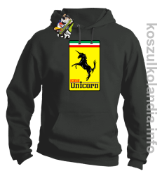 Unicorn Italia Parody Ferrari - bluza męska z kapturem 14