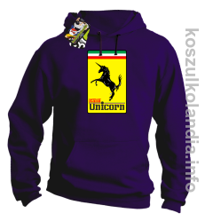 Unicorn Italia Parody Ferrari - bluza męska z kapturem 15