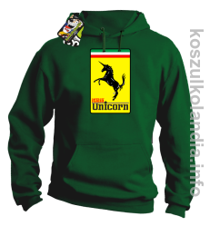 Unicorn Italia Parody Ferrari - bluza męska z kapturem 1